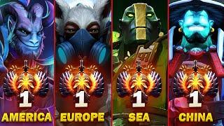 TOP 1 Rank of all regions - Best Dota 2 Players (NEW 7.36a Patch)