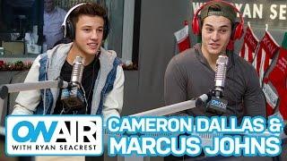 Cameron Dallas and Marcus Johns Talk First Kisses | On Air with Ryan Seacrest