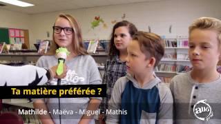 Vox pop Allô prof - La vie scolaire au primaire