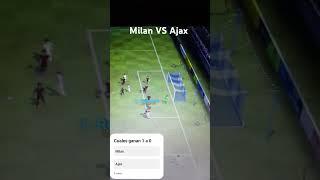 Milan versus Ajax UEFA EUROPA LEAGUE