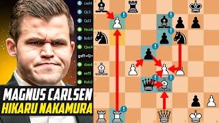 Unveiling Magnus Carlsen 's Genius: A Jaw-Dropping Battle with Hikaru Nakamura - FTX Crypto Cup 2021