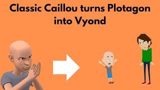 Classic Caillou turns the Plotagon world into Vyond S3 EP21