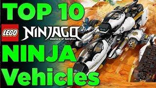 Top 10 Lego Ninjago Ninja Vehicles | (Worst to Best!)