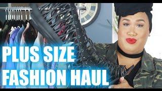 PLUS SIZE FASHION HAUL | PatrickStarrr