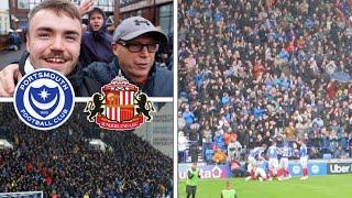 PORTSMOUTH vs SUNDERLAND | 4-0 | IT'S GOT FOURNILWRITTENALLOVERIT!! | LIMBS AND SCENES AT FRATTON