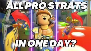 Can I Learn EVERY PRO STRAT Mario Kart has in ONE DAY?