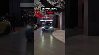 BMW ix1 LWB is here!!! Let's take a quick look #AutoExpo2025 #BMW