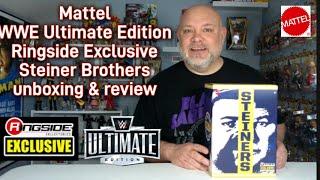 Steiner Brothers Mattel WWE Ultimate Edition Ringside Exclusive unboxing & review