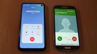 Incoming call & Outgoing call at the Same time  Samsung S10e+S4