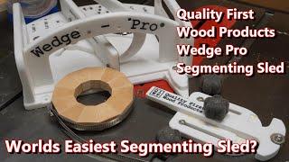 Wedge Pro Segmenting Sled: Unbox, Set Up, and Test.