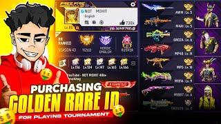 Finally I Purchased Most Rare Golden Account ️ With All Evo Guns Max  For Playing Tournament 