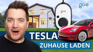 Tesla zuhause laden: So lädst du günstig und smart! | go-e