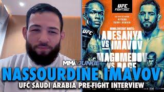 Nassourdine Imavov: I'll Beat Israel Adesanya, Take Khamzat Chimaev's Title Shot | UFC Saudi Arabia