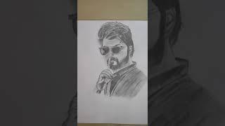 #THALAPATHYVIJAY (Master)Drawing Vijay Pencil sketch Drawing master