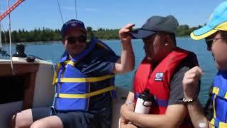 Sailing the Glenmore Reservoir