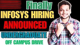 Finally Infosys Mass Internships Announced | OFF Campus Drive For 2025/2026/2027 Batch