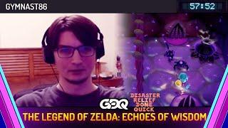 The Legend of Zelda: Echoes of Wisdom by gymnast86 in 57:52 - Disaster Relief Done Quick 2024