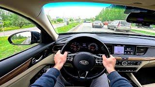 2016 KIA K7 2.2 CRDI 202HP POV TEST DRIVE