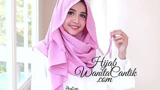 Hijab Tutorial Pashmina Instan Ladiza Original by Hijab Wanita Cantik