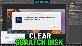 How to Clear Scratch Disk photoshop 2024