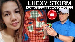 LHEXY STORM | 294 RUBIK’S CUBE PHOTO MOSAIC | @IGOROTAidSAGADA | MY aLTeR eGo