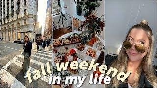 Weekend in My Life in NYC: GIANT New Nordstrom Flagship, Halloween Parties & Central Park!