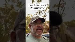 How To Become A Process Server #processservertraining