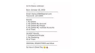 Name: Darius Johnson