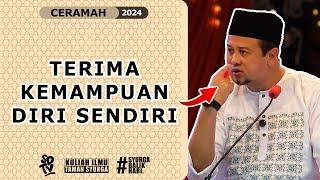 SYAMSUL DEBAT | TERIMA KEMAMPUAN DIRI SENDIRI