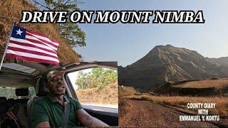 ADVENTURE DRIVE ON NIMBA MOUNTAIN NIMBA COUNTY NORTHERN LIBERIA WEST AFRICA