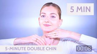 5-Minute Double Chin Lesson | Face Fitness, Facial Fitness, Facial Yoga