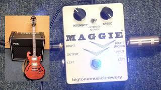 Big Tone Music Brewery  - Maggie vibrato - stereo (clean two amps) + mono (overdriven amp)