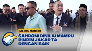 Ketua DPW NasDem Jakarta Ingin Sahroni Jadi Cagub