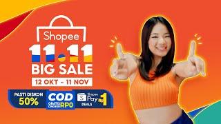 SHOPEE 11.11 BIG SALE | Nikmati COD Gratis Ongkir tanpa Minimum Belanja