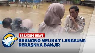 BREAKING NEWS - GUBERNUR PRAMONO MELIHAT LANGSUNG BANJIR DI JAKARTA