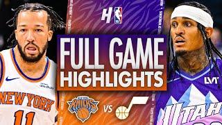 New York Knicks vs Utah Jazz - Full Game Highlights | November 23, 2024-25 NBA Season