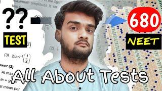 My Test Scores Vs. My Final NEET Marks | All About Tests In One Video