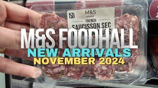 What's New in Marks and Spencer Foodhall - New Arrivals - November 2024 [4K]