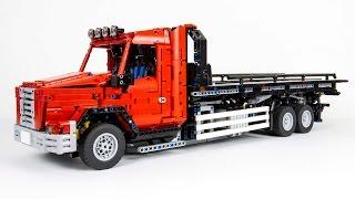 [MOC] LEGO® Technic Flatbed Tow Truck