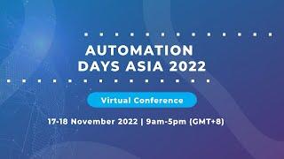Automation Days Asia 2022 (ADA2022)