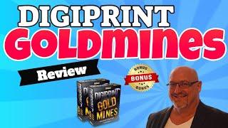 DigiPrint GoldMines Review  How To Make Recurring Income Online  FULL REVIEW & BONUSES 