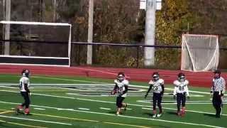 Pittsford Panthers B-team Lineman #99 Runs 64 yards for TD!