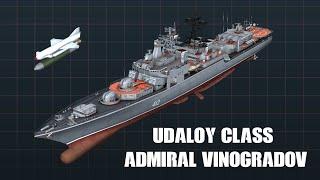 Udaloy Class Destroyer "Admiral Vinogradov " Automatic Naval close-in weapon system: Cold Waters