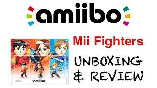 amiibo - Mii Fighters Triple Pack - Unboxing & Review