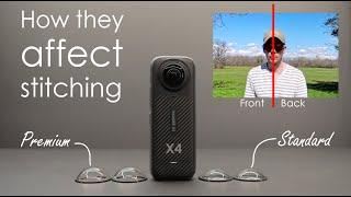 Insta360 X4 Lens Guards - How they affect Stitching