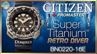 Worthy Reboot? | Citizen Promaster Titanium 200m Quartz Diver BN0220-16E Unbox & Review