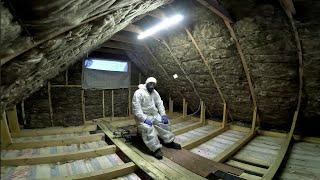 УТЕПЛИЛ МАНСАРДУ ТЕПЕРЬ  Можно переезжать, осталось четыре окна