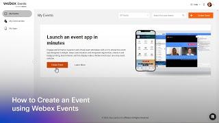 How to Create an Event using Webex Events