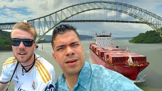 ESPAÑOL queda ASOMBRADO con el CANAL de Panamá  Ft. @ramilladeaventura