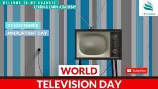 World Television Day